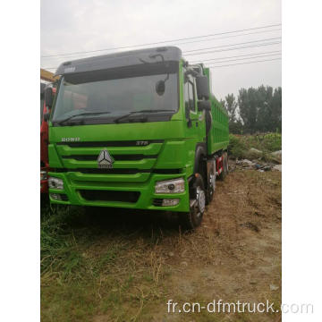 Camion à benne basculante 8x4 HOWO 375hp